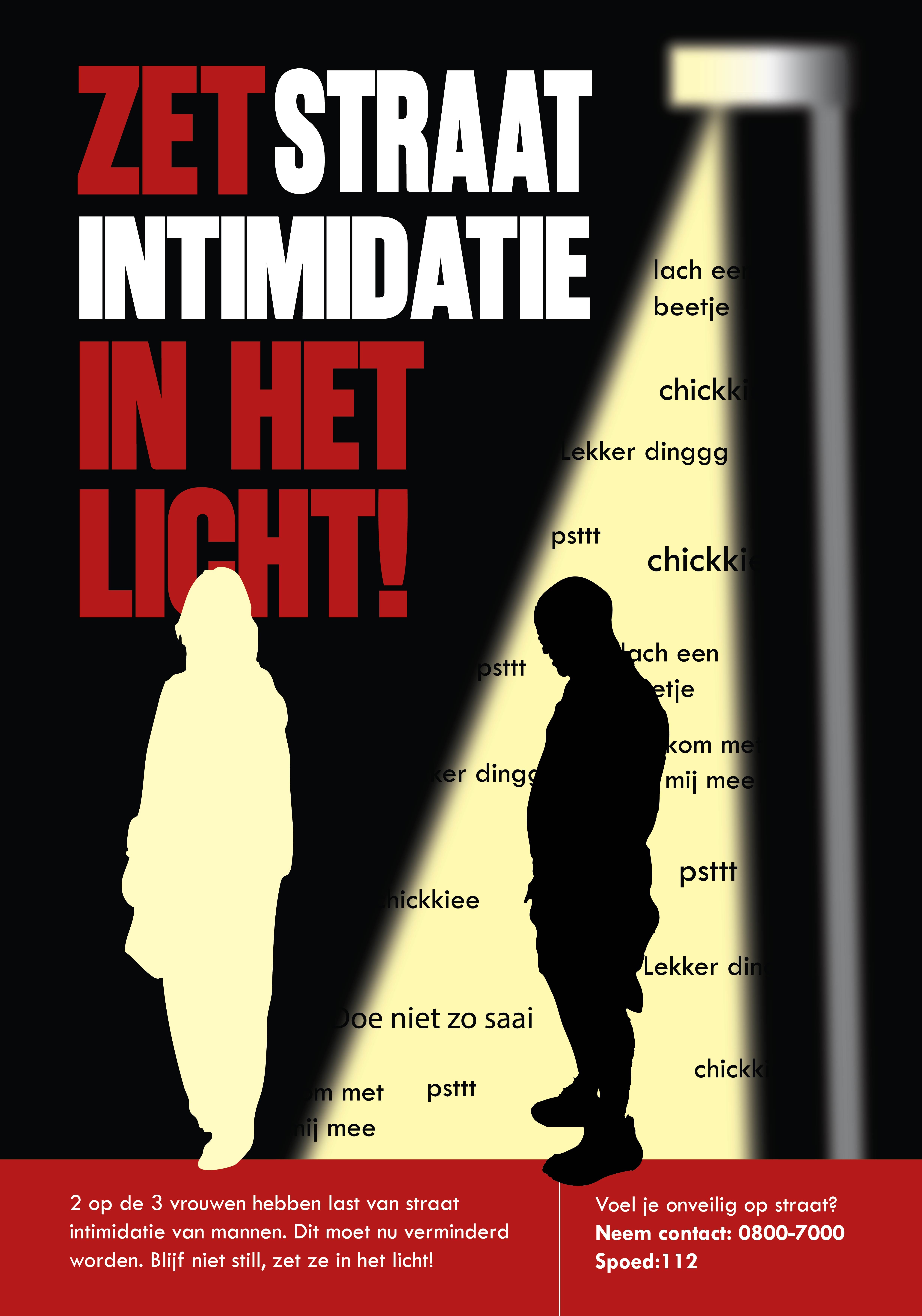 Street intimidation awareness campaign